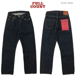 フルカウント FULLCOUNT 0105 LOOSE STRAIGHT ジーンズ ルーズストレート 13.7oz ジンバブエコットン デニム