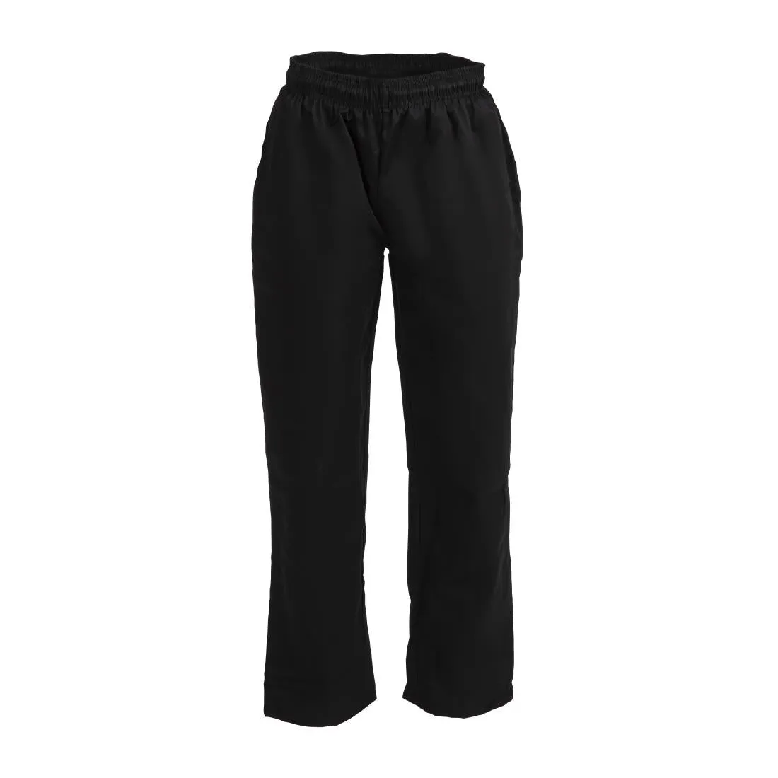 A582-4XL Whites Vegas Chef Trousers Polycotton Black 4XL