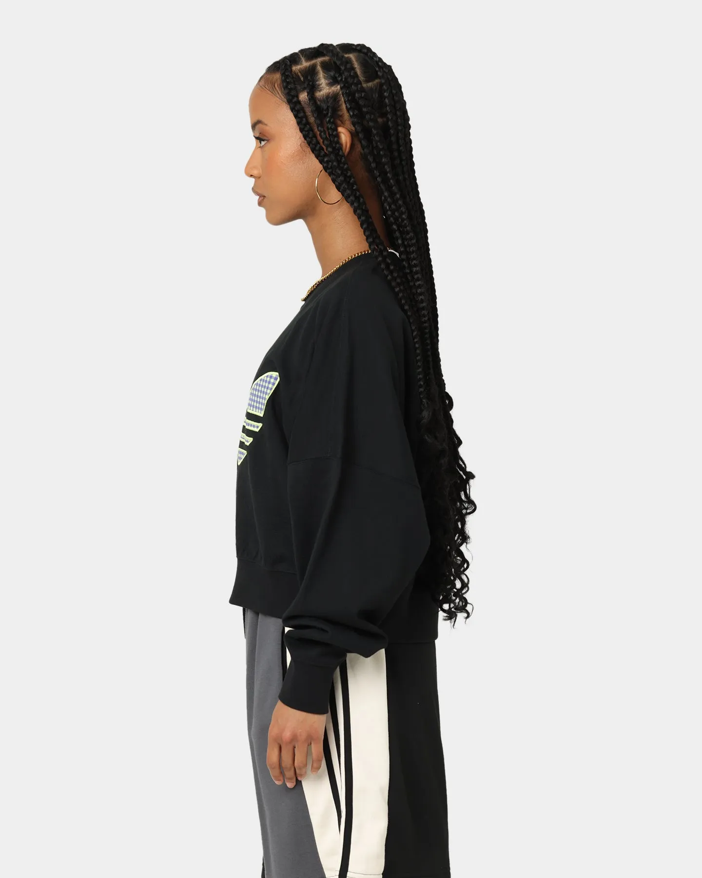 Adidas Women's Oversized Sweat Shirt Black