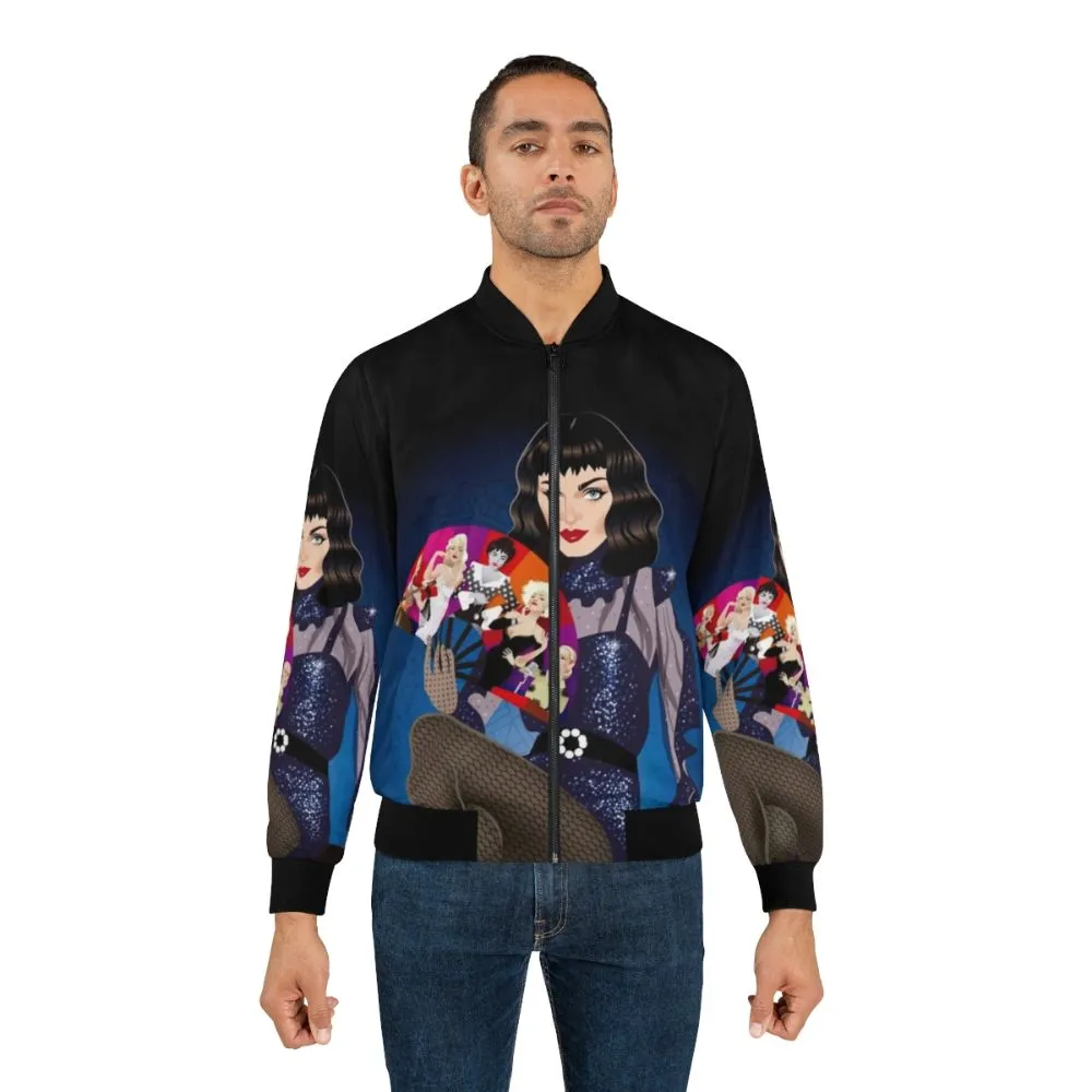 Alejandro Mogollo Graphic Bomber Jacket