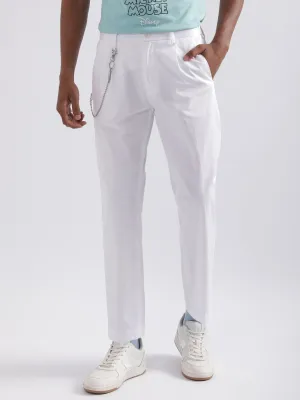 Antony Morato Men Carrot Regular Fit Cotton Trousers