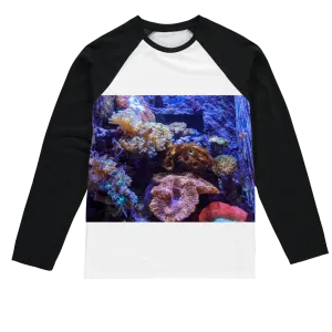 Aquarium Sublimation Baseball Long Sleeve T-Shirt