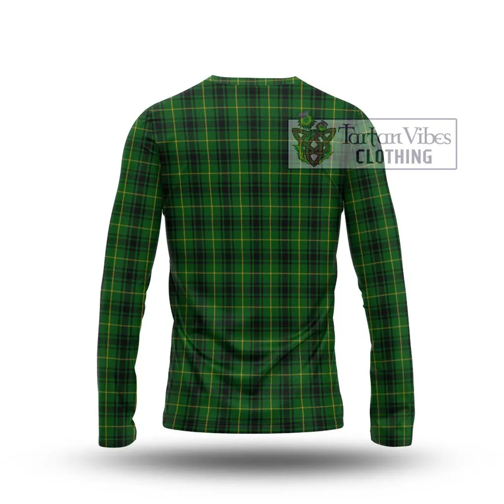 Arthur Tartan Long Sleeve T-Shirt with Family Crest DNA In Me Style