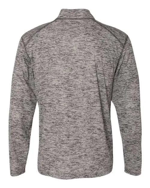 Badger Men's Tonal Blend Quarter-Zip Pullover