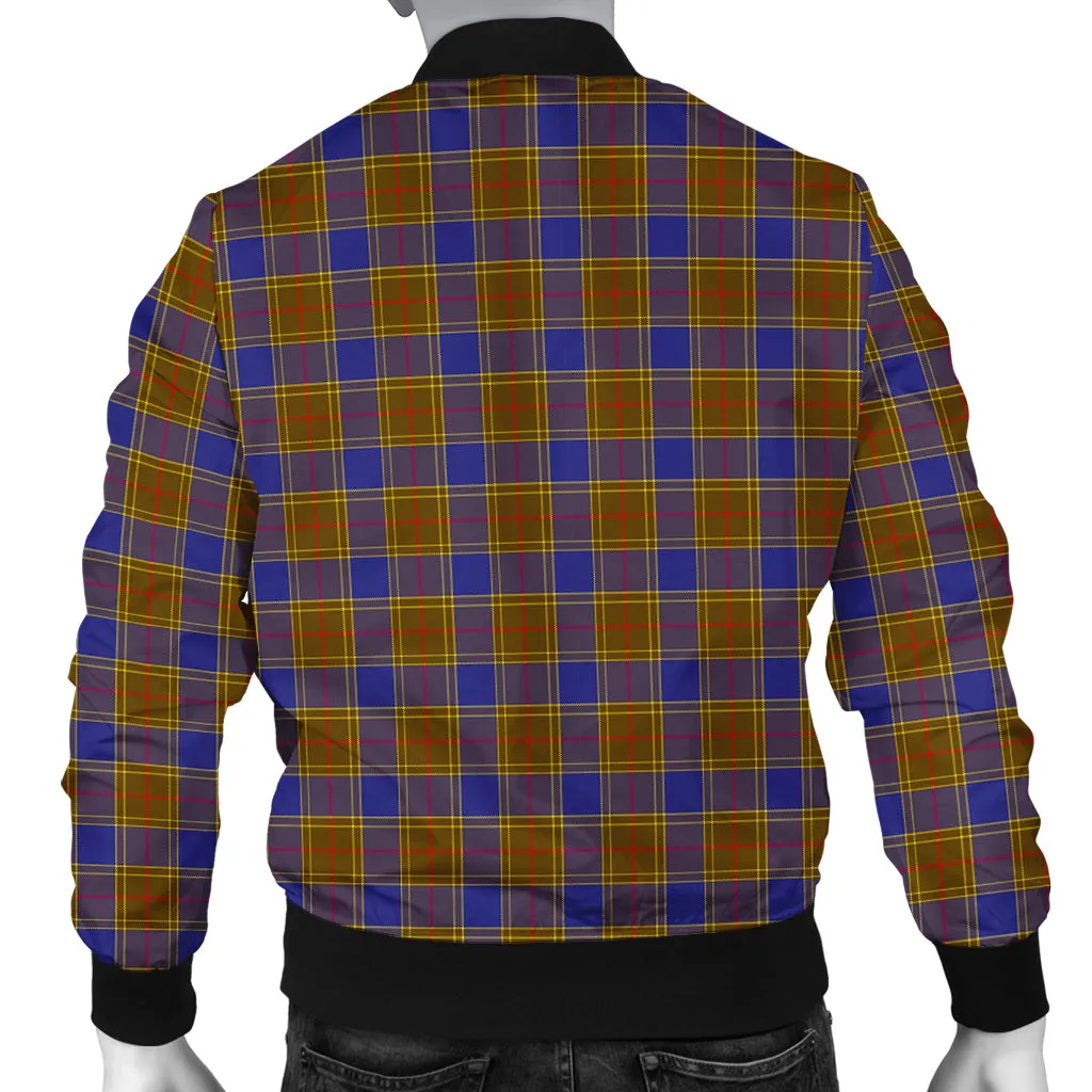 Balfour Tartan Bomber Jacket with Family Crest