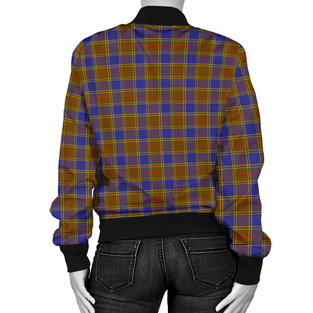 Balfour Tartan Bomber Jacket with Family Crest