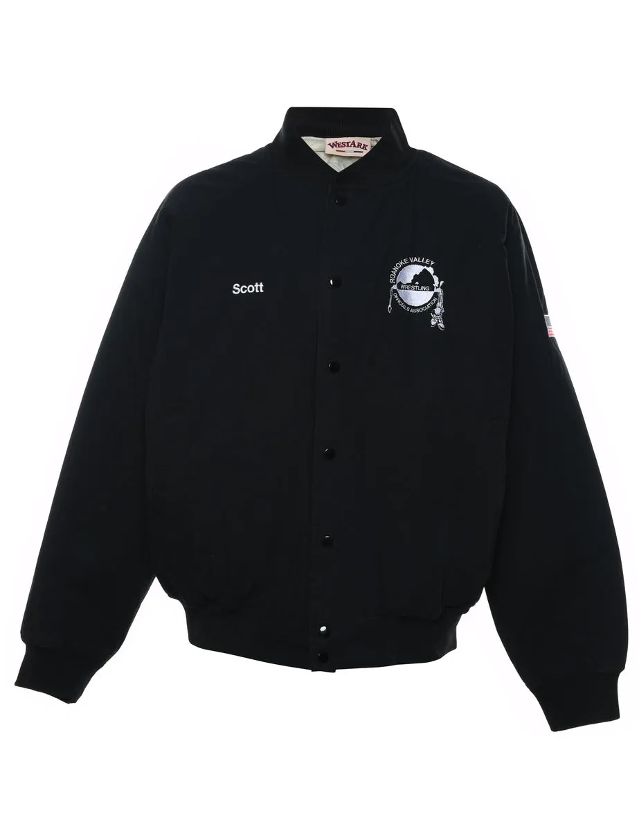 Black West Ark Bomber Jacket - XL