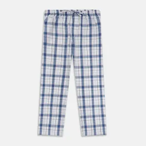 Blue Blazer Check Pyjama Trousers