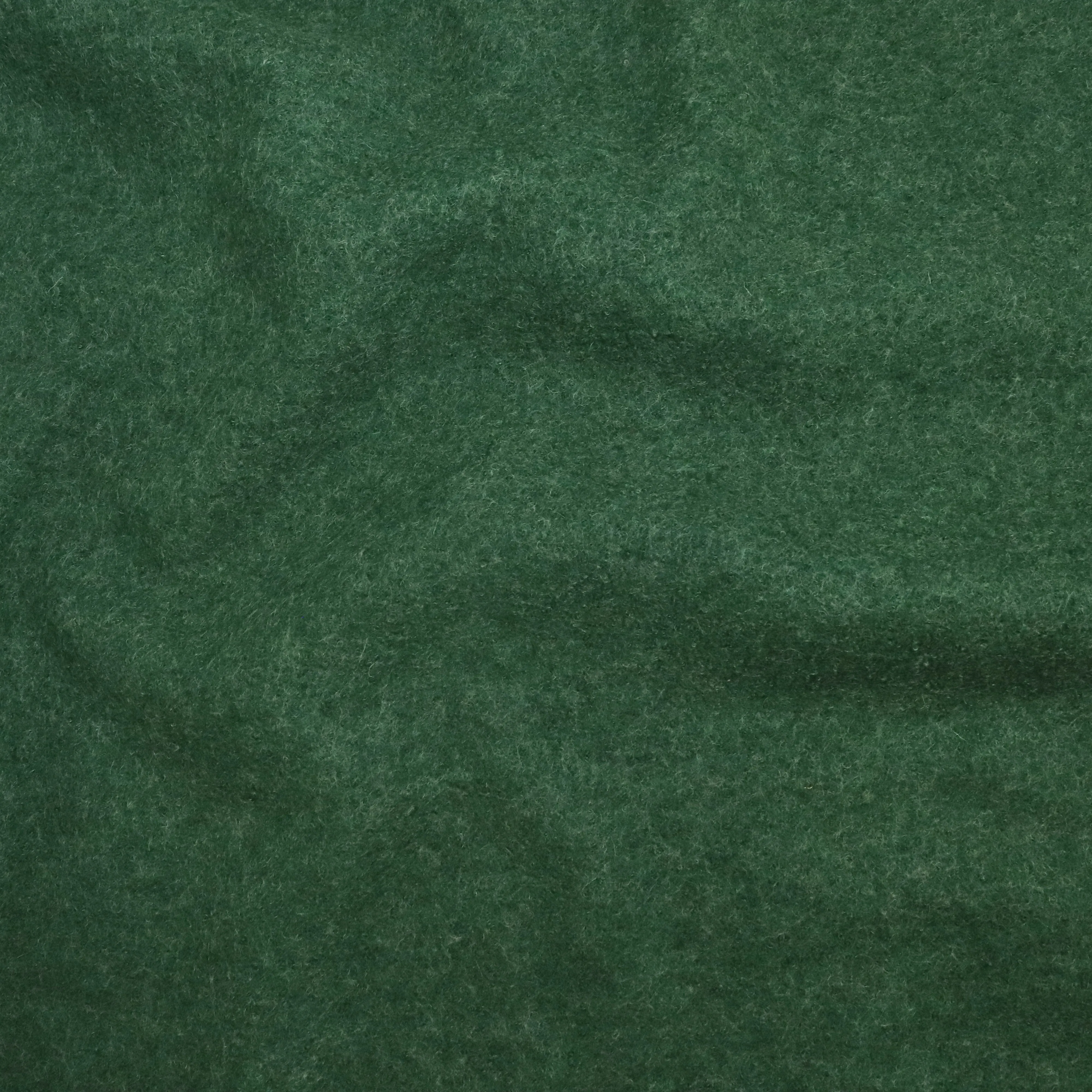 Boiled Wool Coating - Green