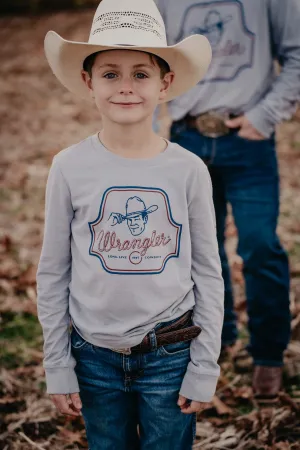 Boy's 'Cowboy Wink' Wrangler Long Sleeve T-Shirt (XXS-XL)