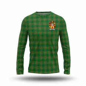 Breen Irish Clan Tartan Long Sleeve T-Shirt with Coat of Arms