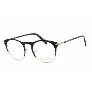 Calvin Klein Jeans Unisex Eyeglasses - Matte Navy Round Metal/Plastic | CKJ19313 405