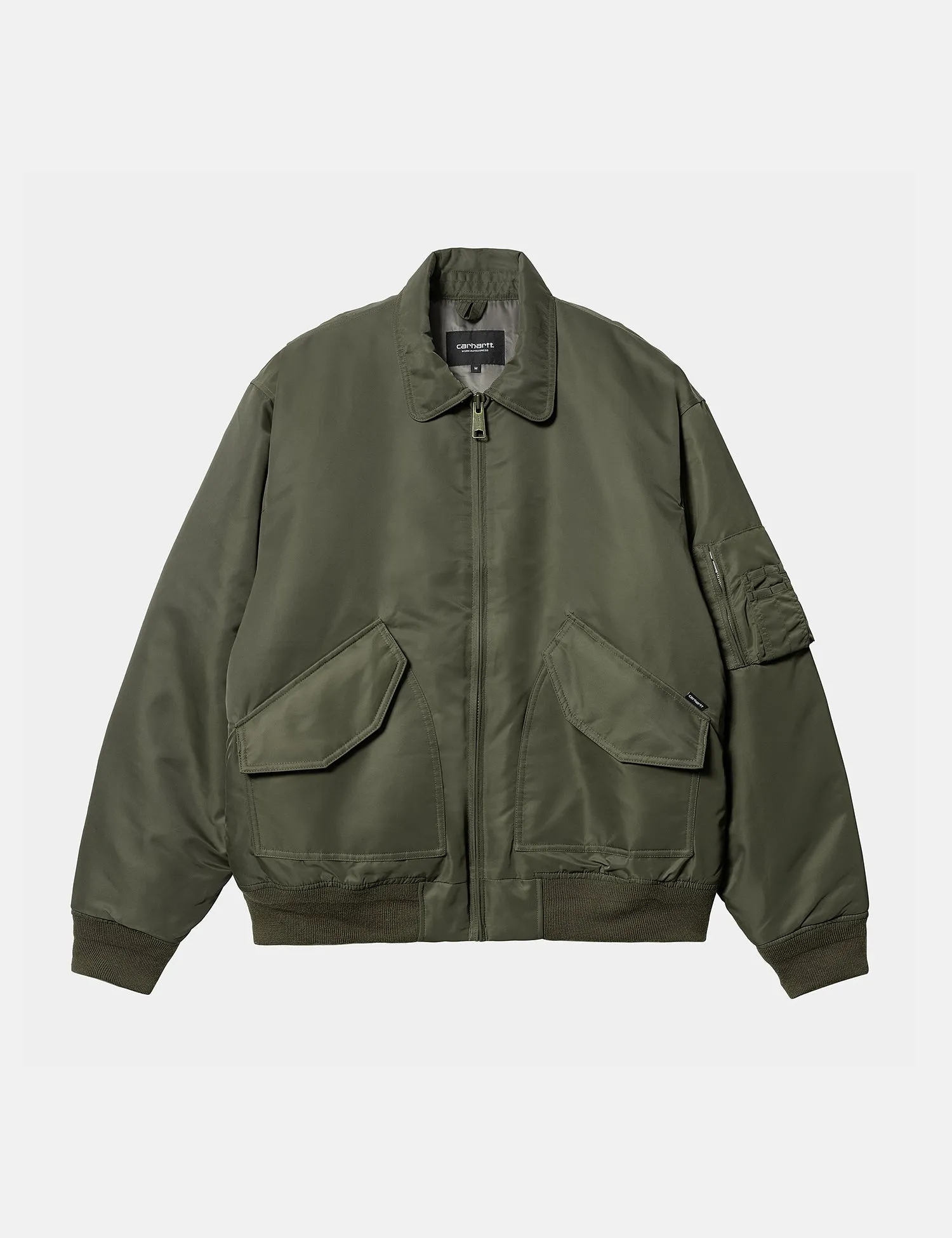 Carhartt-WIP Olten Bomber Jacket - Plant Green