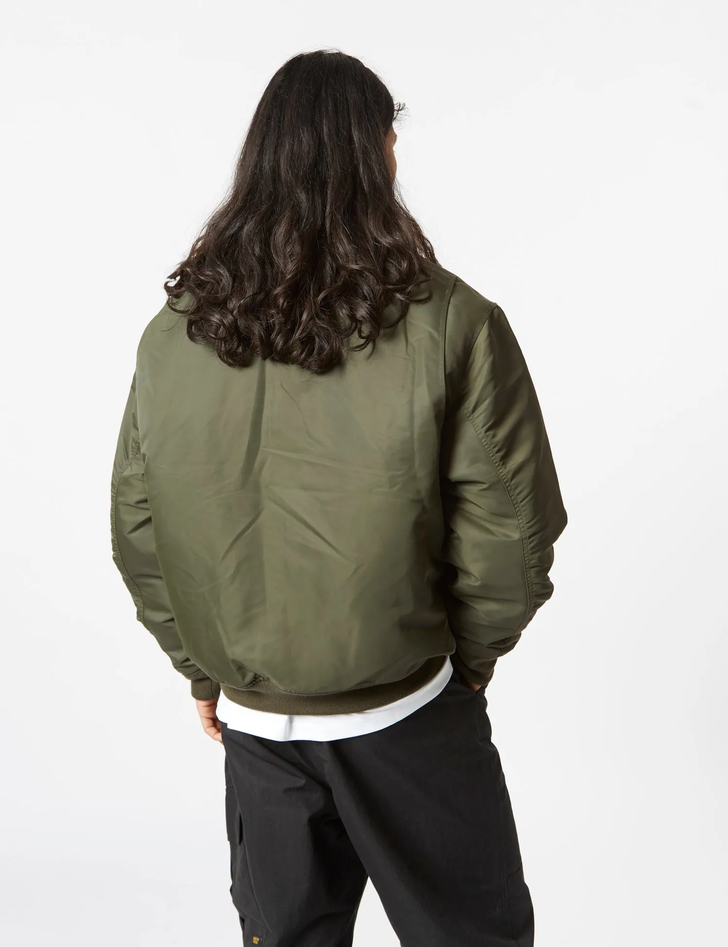 Carhartt-WIP Olten Bomber Jacket - Plant Green