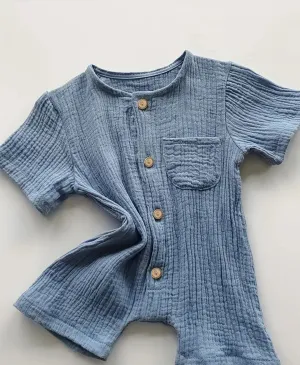 Chambrey Baby Romper