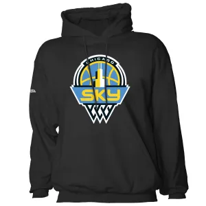 Chicago Sky Black Pullover Hoodie