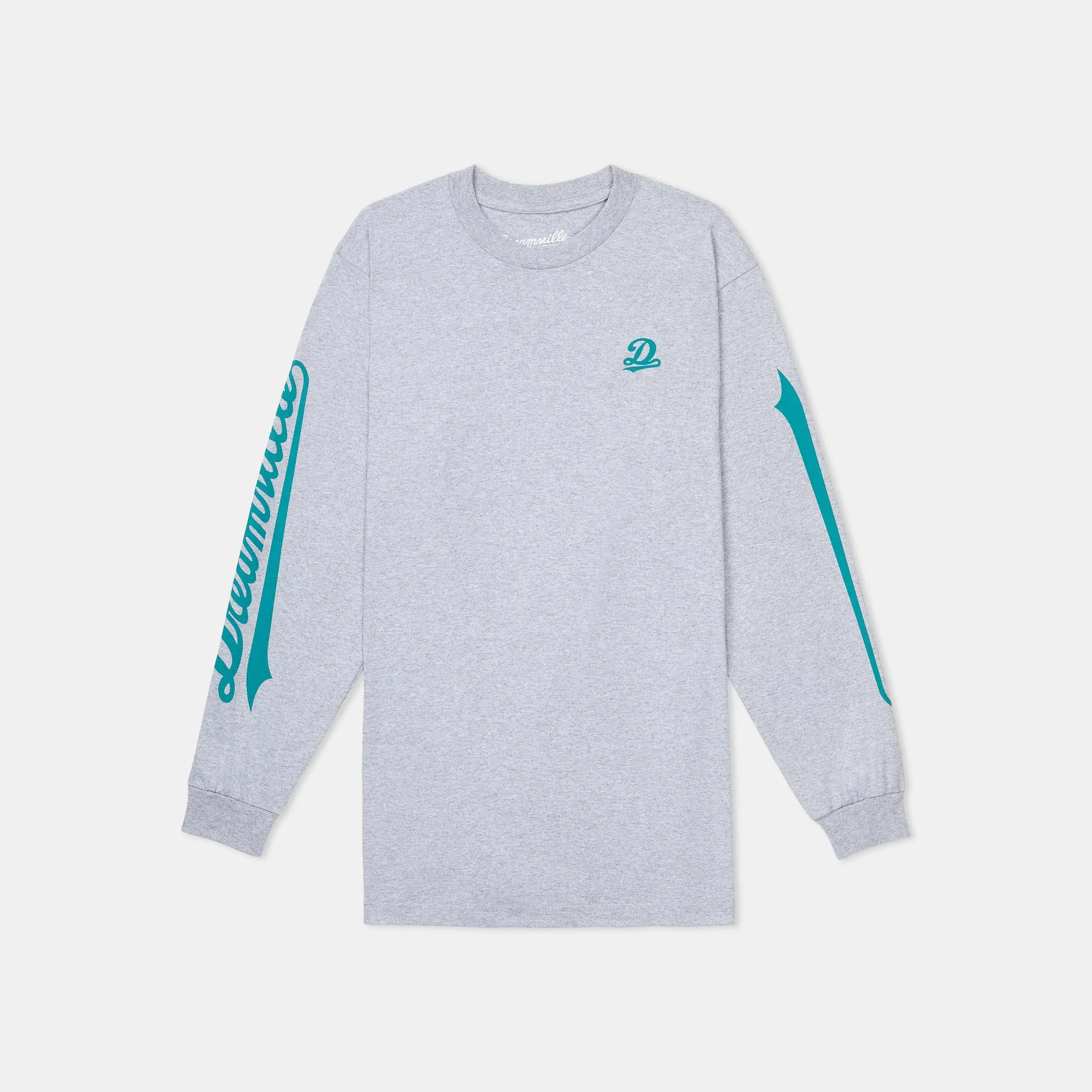 Classic Logo Long Sleeve Tee Grey