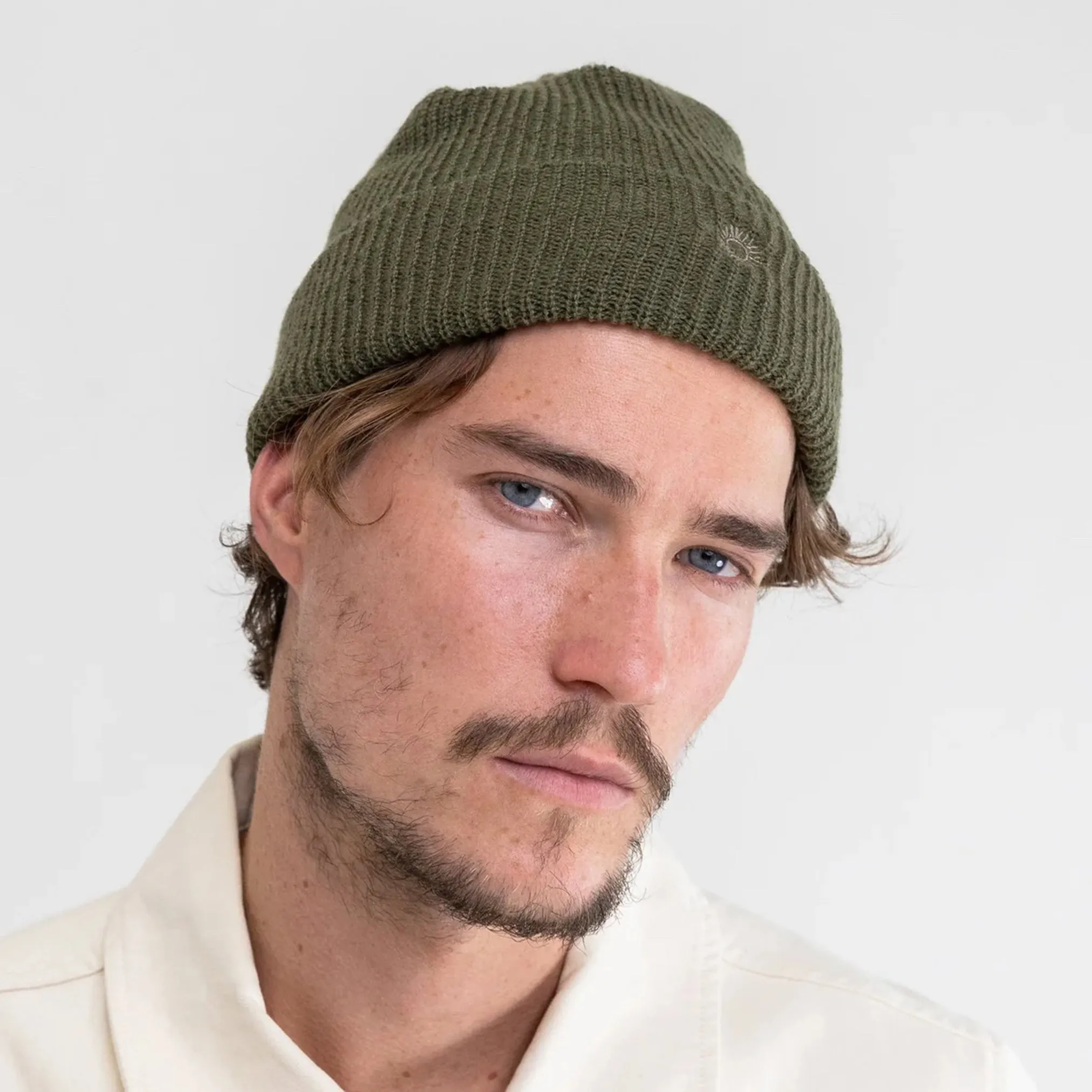 Classic Watch Beanie in Olive