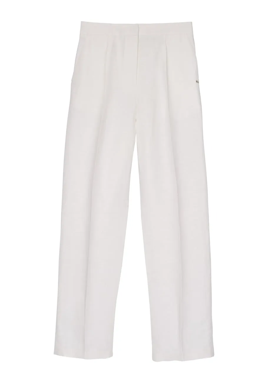 Clutha Trousers | White