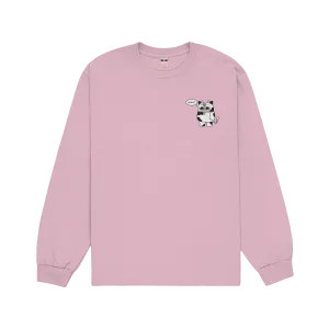 Cow Bean Pink Long Sleeve