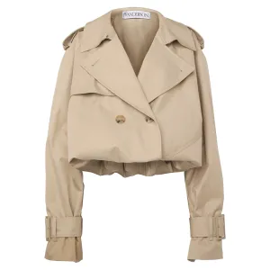 Cropped Trench Coat