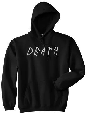 Death Font Mens Pullover Hoodie