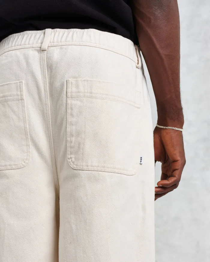 Denali Denim Trouser | Ecru