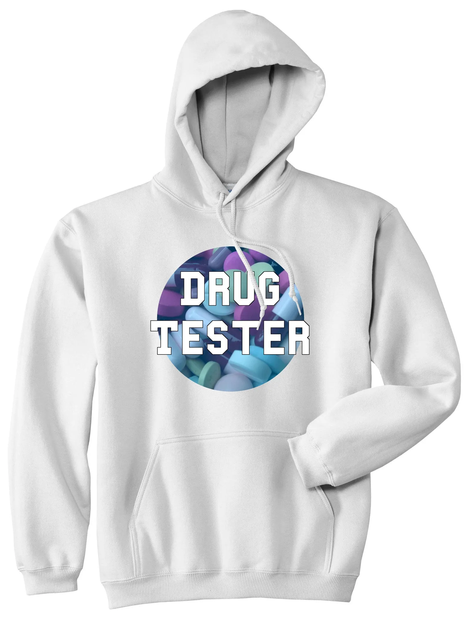 Drug Tester Pop Pills Boys Kids Pullover Hoodie Hoody