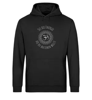 Energie anziehen Bio Hoodie Unisex