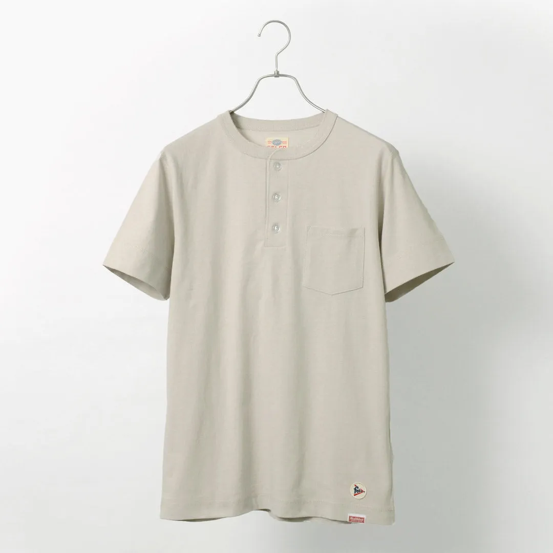 FELCO / Pocket Henley Neck T-shirt