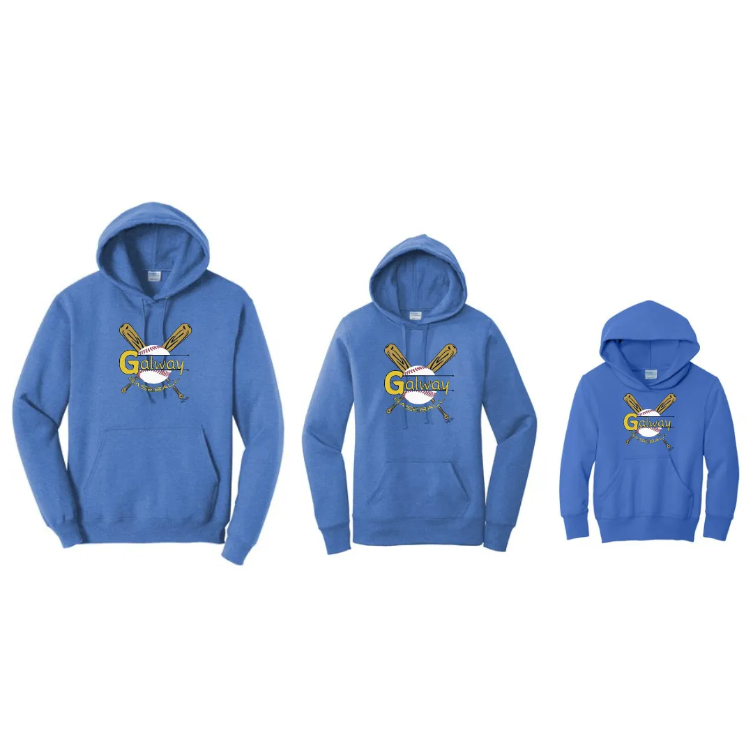 GALWAYBB24- Core Fleece Pullover Hooded Sweatshirt