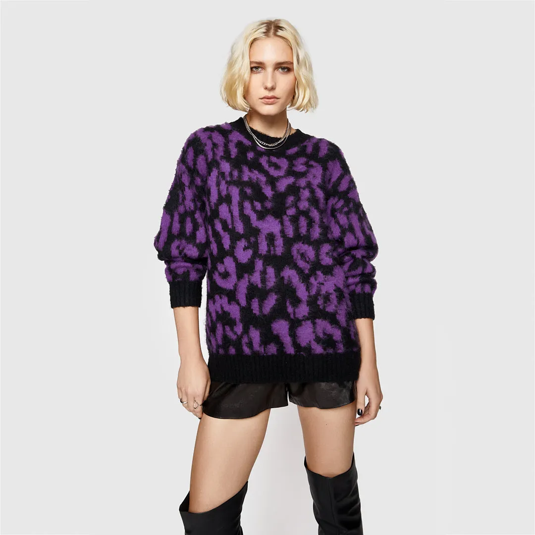 Gordon Leopard Sweater