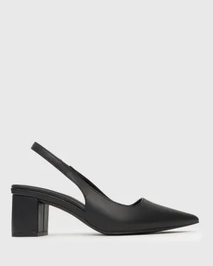 GUS Block Heel Slingback Pumps