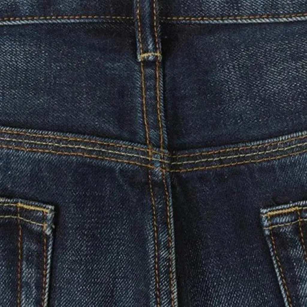 High-waist 16oz selvedge jeans for men