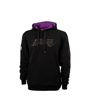 LAKERS PUFF PRINT DOUBLE LOGO HOODIE