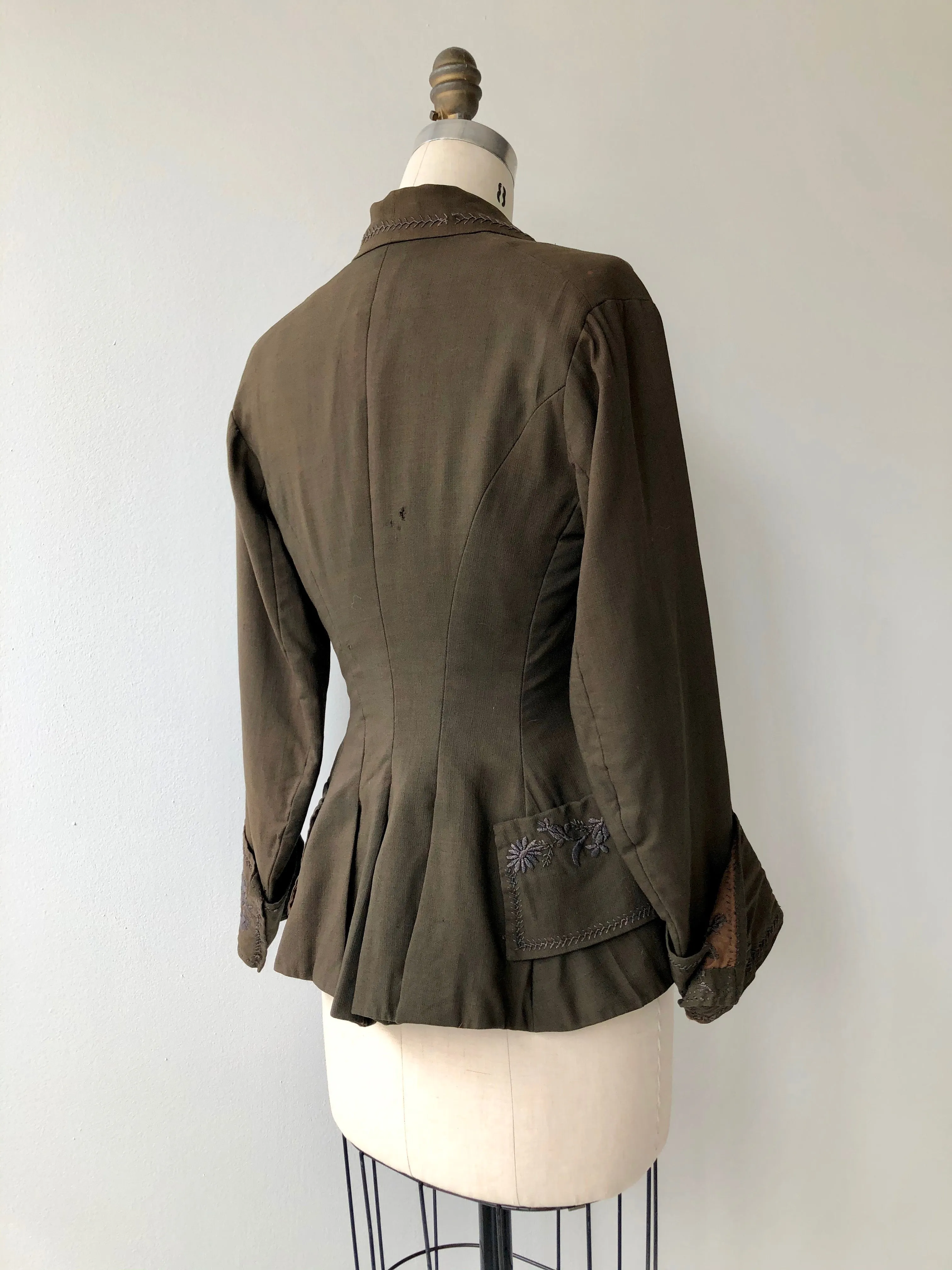 Landseer Victorian Gabardine Wool Jacket