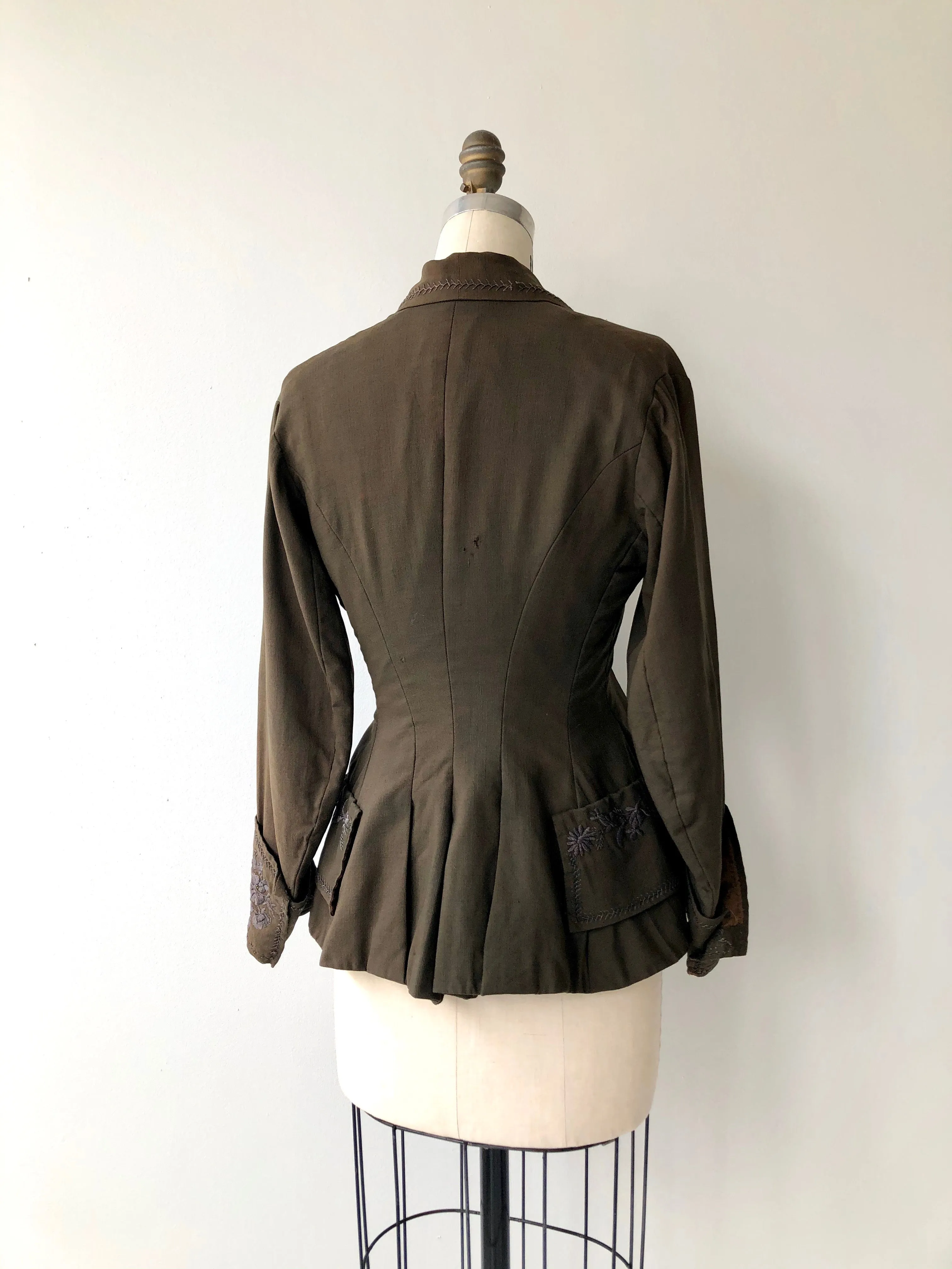 Landseer Victorian Gabardine Wool Jacket