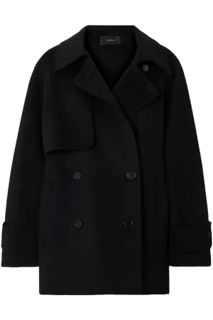 Marne Double-breasted Wool and Cashmere-blend Coat