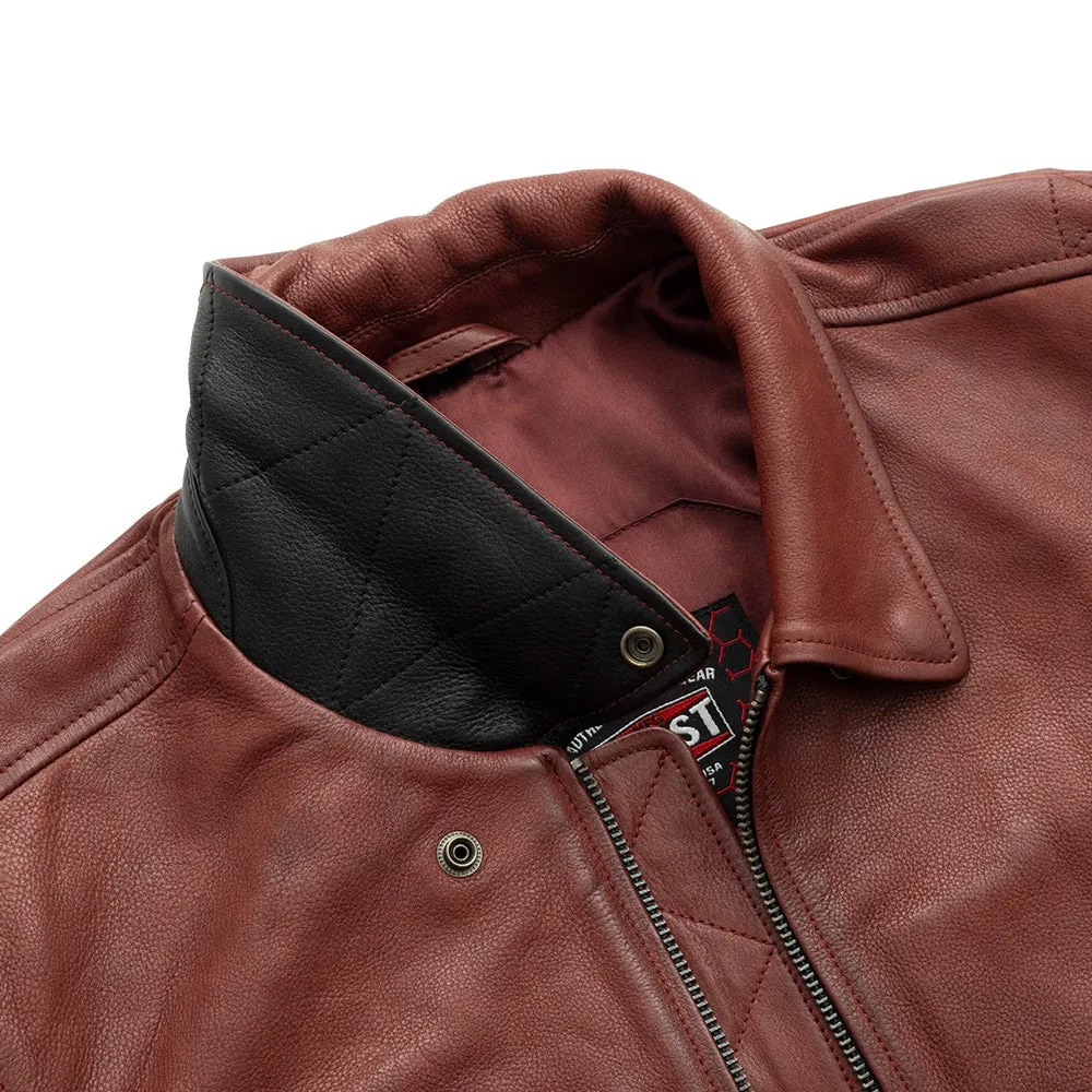 Moto Bomber - Men's Leather Jacket