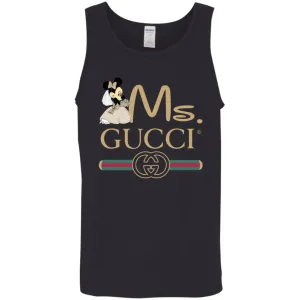 Ms Minnie Gucci Couple Disney Shirt Valentine's Day T-shirt Men Cotton Tank