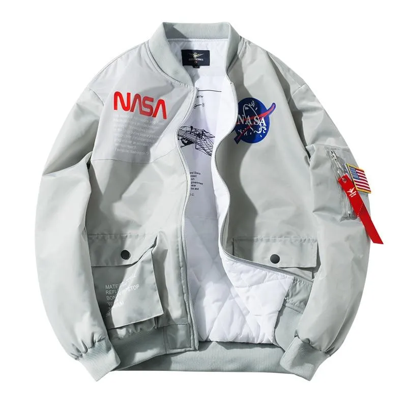 NASA Interstellar Hype Bomber Jacket