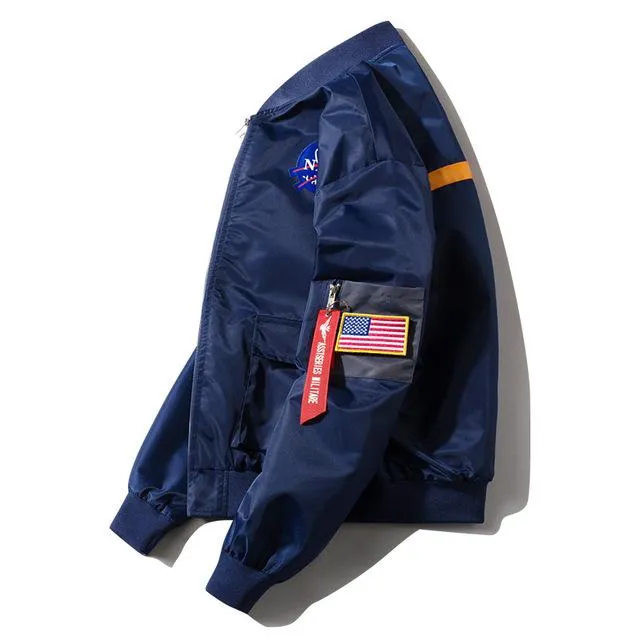 NASA Interstellar Hype Bomber Jacket