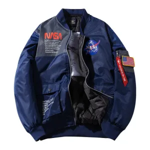 NASA Interstellar Hype Bomber Jacket