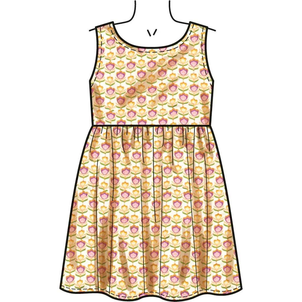 New Look Sewing Pattern N6784 Children's Dresses and Romper