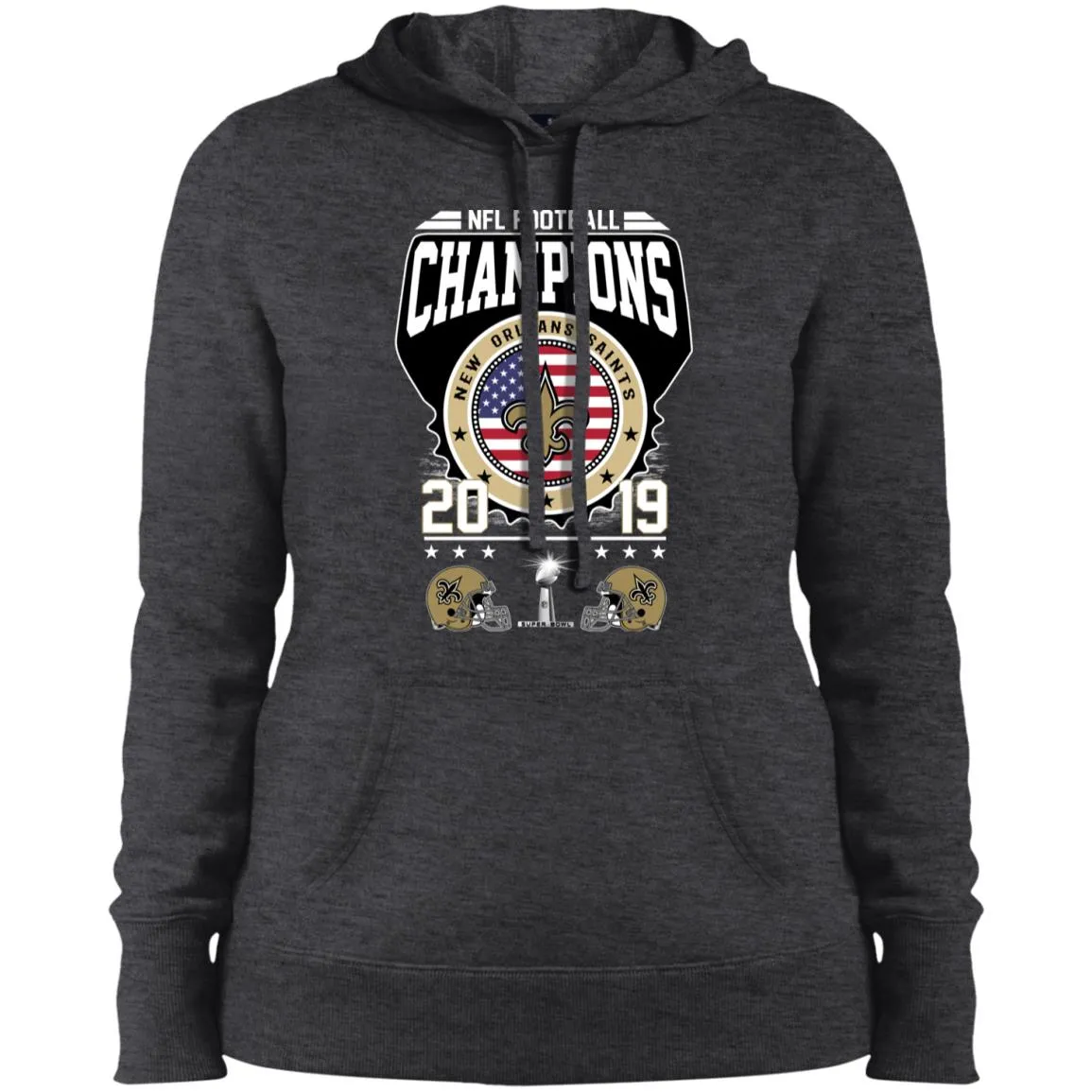 Nfl – Football Champions New Orleans Saints Super Bowl 2019 Women Hooded Sweatshirt