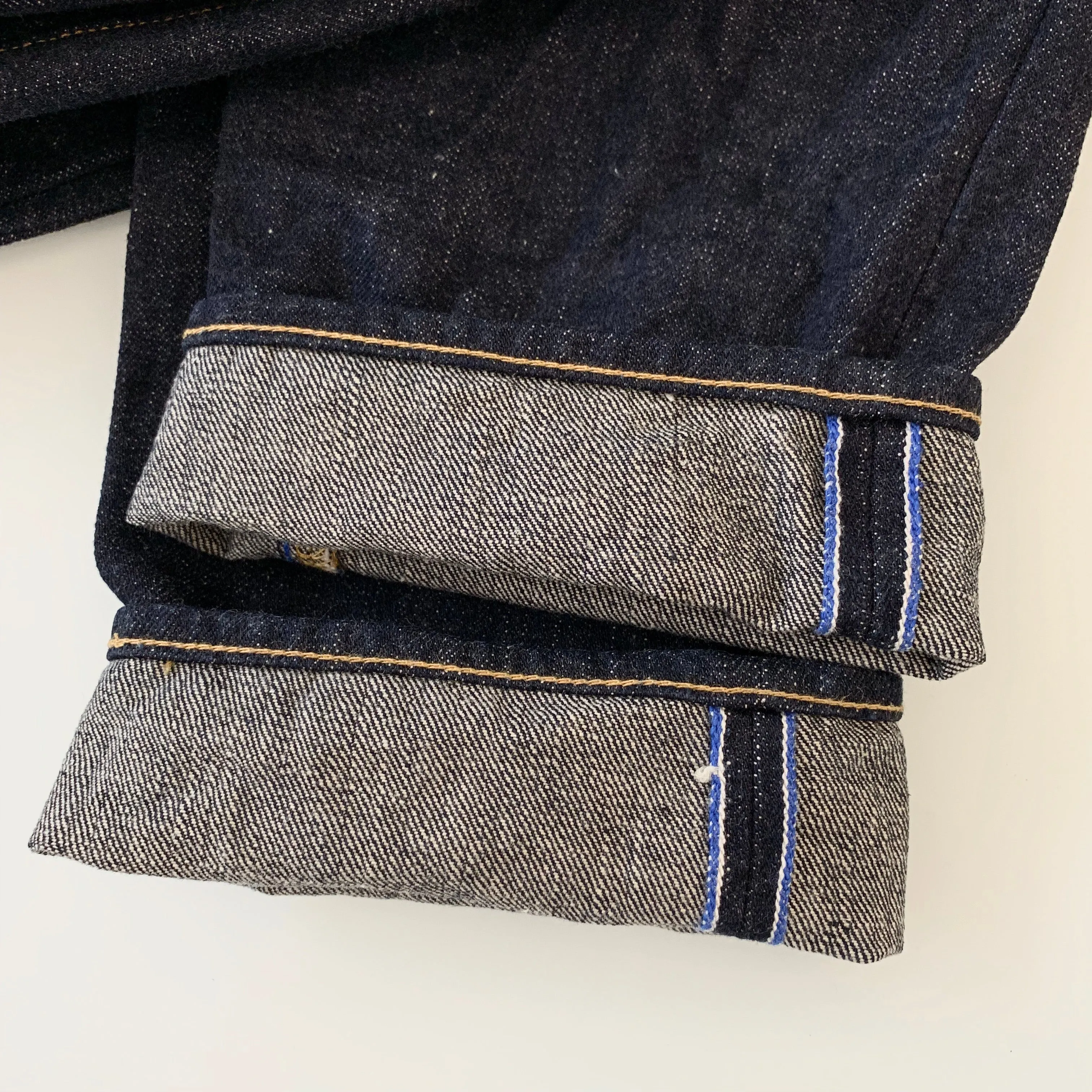 NHT "Natural Indigo" High Tapered 16.5oz Selvedge Jeans