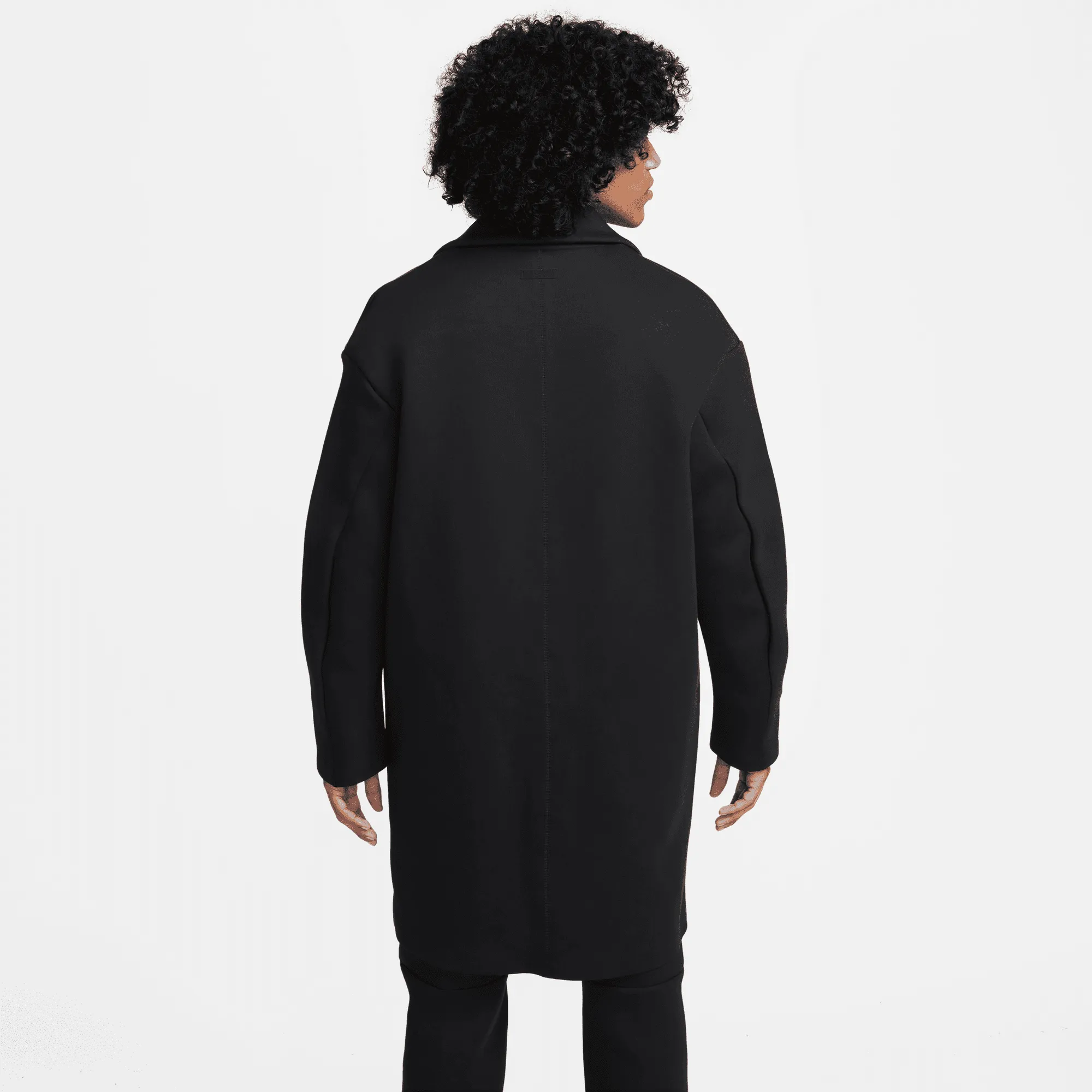 Nike Sportswear Tech Fleece Reimagined Black Trench Coat