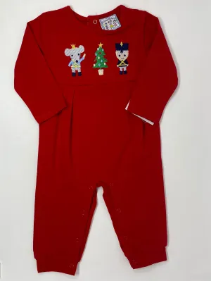 Nutcracker Applique Boys Romper