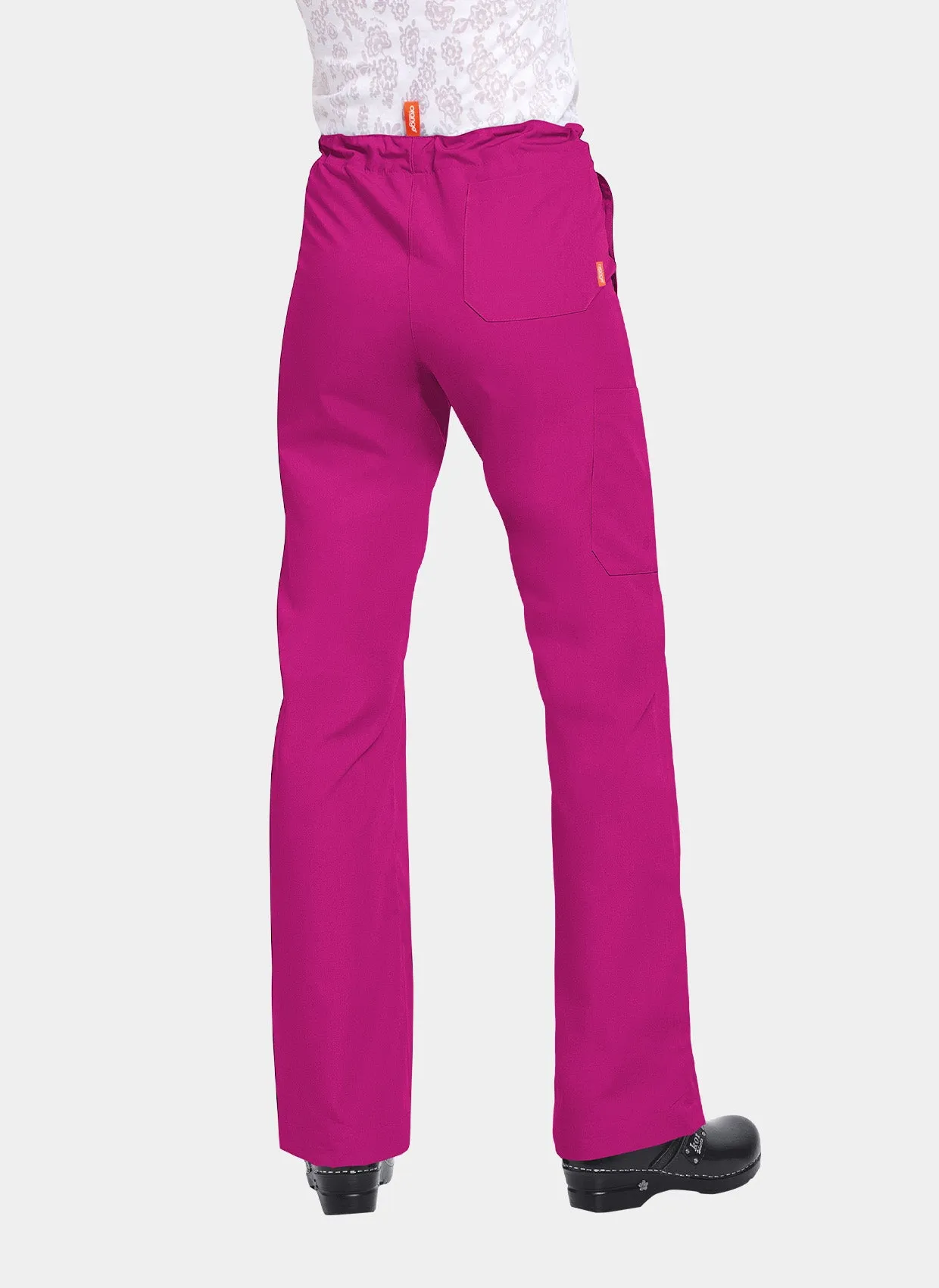 Orange Standard Unisex Huntington Scrub Trousers - Fierce Fuchsia