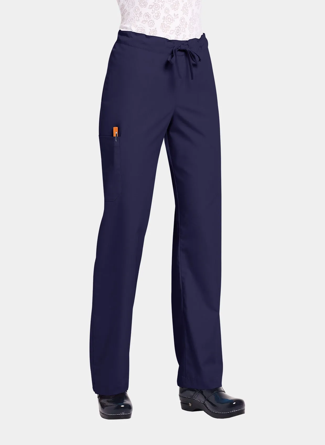 Orange Standard Unisex Huntington Scrub Trousers - Navy